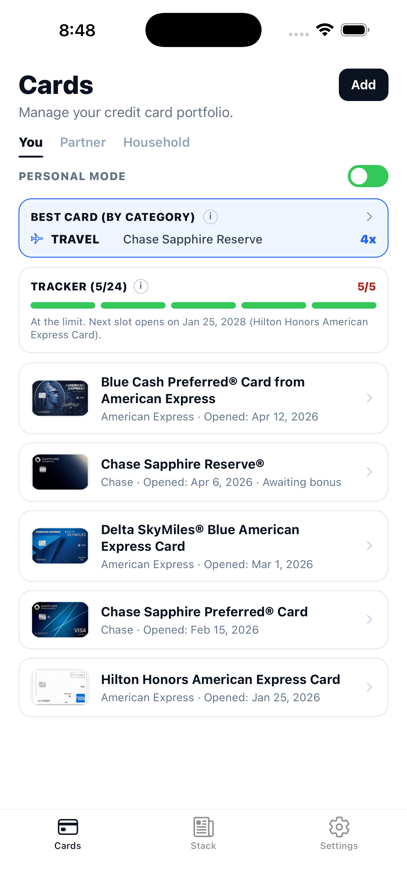 Shufl app screenshot